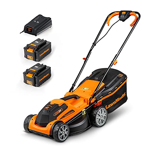 Corta-relvas elétrico LAWNMASTER CLMF2434G Cleva - Cortadores de relva - elétrico, bateria recarregável