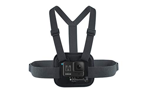 Suporte GOPRO Chest Mount (Universal - Preto) GoPro - Estabilizadores e suportes de câmera - universal, preto, leve, flexível