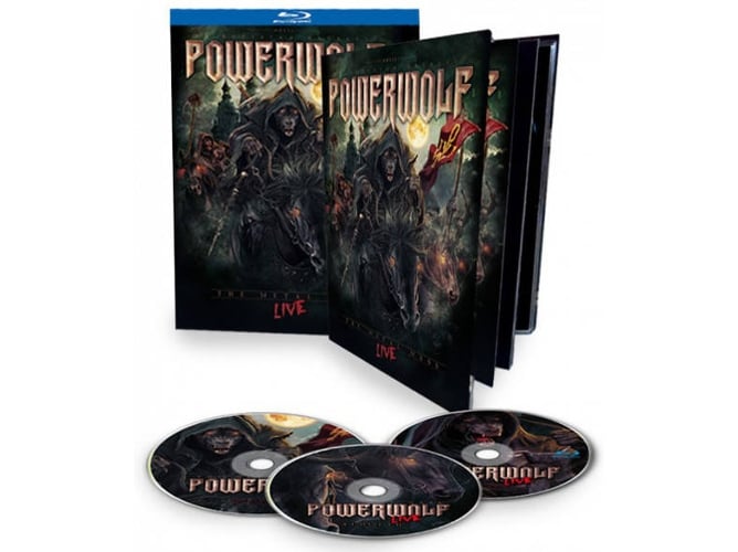 Blu-Ray Powerwolf - The Metal Mass - Live (Edição em Espanhol) NAPALM RECORDS - Dvds e vídeos - blu-ray, powerwolf, metal mass, ao vivo