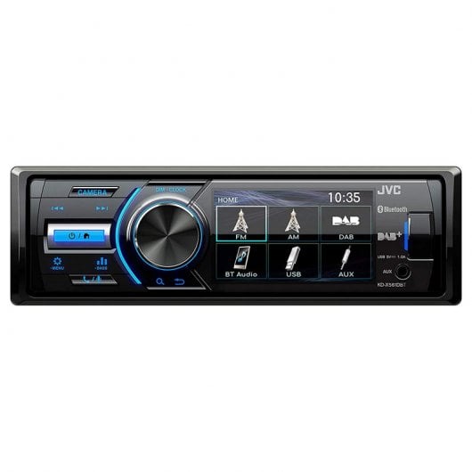 Autorrádio JVC KD-X561DBT | Azul (Autocarros e Motas) JVC - Aparelhos de áudio e vídeo para veículos e sistemas de painel - autorradio, jvc, kd-x561dbt, azul