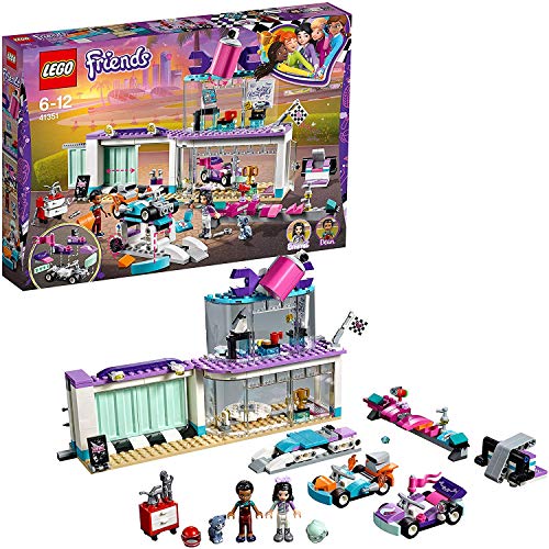 LEGO Friends: Taller de Tuneo Creativo - 41351 (Idade Mínima: 6) LEGO - Blocos de encaixe - lego friends, taller de tuneo creativo, stephanie, acessórios, pintura