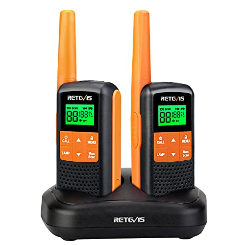 Walkie-Talkies Retevis RT649 | Laranja (PDA & Smartphone) Retevis - Rádios bidirecionais - walkie-talkies, lançador, laranja, pda smartphone