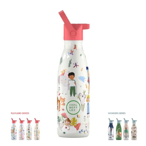 Garrafa para Bebidas COOL BOTTLES Curious Explorers (350 ml) Cool Bottles - Utensílios de mesa - 350 ml, curious explorers