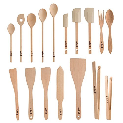 Conjunto de 17 Utensílios de Cozinha UULKI Uulki - Conjuntos de utensílios de cozinha - 17 utensílios, aço inoxidável, preto