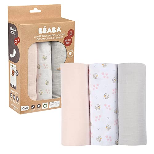 Conjunto de 3 Capas para Bebés BÉABA 070010 Beaba - Roupa de cama e cama - conjunto, capas, bebés