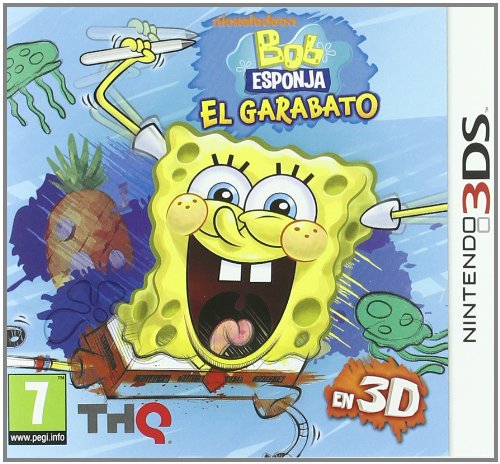 Jogo Nintendo 3Ds SpongeBob SquarePants - Plankton's Invasion (EN) Nintendo - Software de jogos de vídeo - microjogos, 3DS, aventura, bob esponja