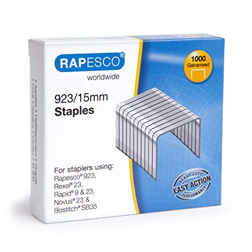 Agrafador RAPESCO 1239 (1000 Agrafos - 1.5 mm) Rapesco - Grampos - agragador, rapesco, 1239, 1000 agrafos, 1.5mm