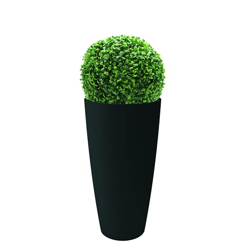Vaso NICOLI 36X70Cm Altura com Bocal Antracite NICOLI - Vasos - 36x70cm, altura, bocal antracite
