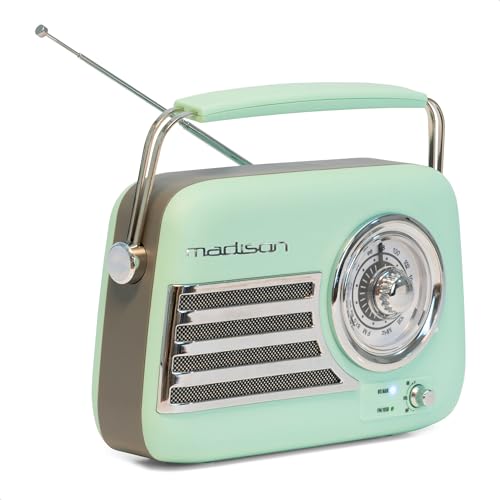 Rádio MADISON VR40 (Verde - Digital - Pilhas) Lotronic S.A. - Alto-falantes - verde, digital, pilhas