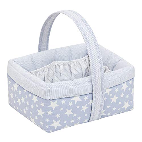 Cesto de Roupa STAR 22,50 x 29,00 x 29,00 cm Cambrass - Cestas - 22,50 x 29,00 x 29,00 cm, 8 bolsos internos, pente, colónia