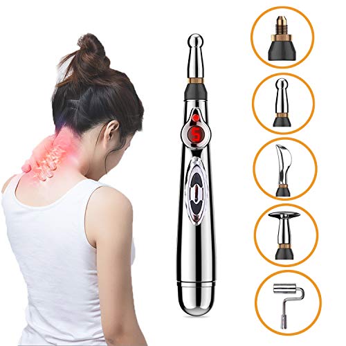 Massajador Elétrico ACUPRESSURE PEN (Preto) Suprcrne - Agulhas de acupuntura - massajador elétrico, acupressure, pen