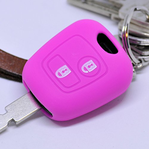 Capa para Chaves KEY SOFT CASE Cover Citroën Berlingo C1 C2 C3, Toyota Aygo Peugeot Partner 107 206 SW CC 406 307 mt-commerce - Segurança e proteção para veículos - proteção, termoplástico, alça, porta-chave