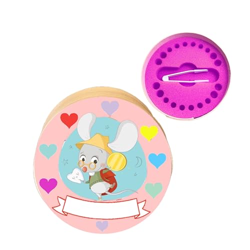 Caixa para Guardar Dentes de Leite Maxi Nonna Maxi Nona - Lancheiras e sacos - 20 espaços, design alegre, suporte para fotos