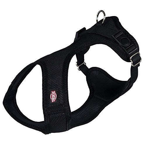 Peitoral para Cão TRIXIE Comfort Soft Tourengeschirr Preto 50-58 cm TRIXIE - Coleiras e arnês para animais de estimação - preto, tecido, 50-58 cm