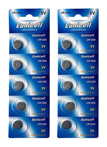 Pilha Recarregável UNICELL 48mAh (Lítio) Eunicell - Baterias de uso geral - 3 V, 48 mAh, litio, preto