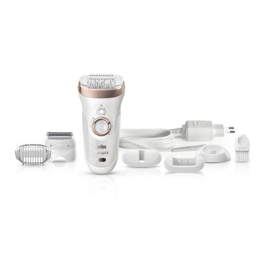 Depiladora BRAUN Silk Epil 9 9561 (Arranque - Multi-zonas - Recarregável) Braun - Acessórios de banheiro - arranque, multi-zonas, recarregável