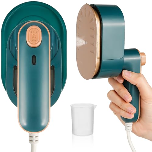 Mini Ferro a Vapor EUAKEE 1000W Verde (Recondicionado Como Novo) Euakee - Removedores de rugas - 1000W, verde, cerâmica
