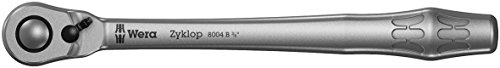 Chave de Fenda WERA 8004B (1 peça(s) - Aço inoxidável) Wera - Chaves inglesas - aço inoxidável, bloqueio seguro, mecanismo alumínio