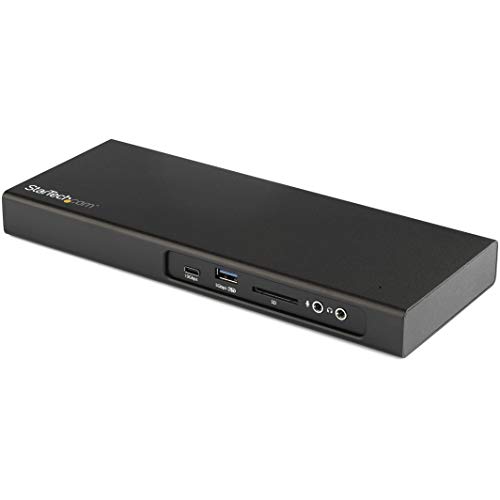 StarTech.com TB3DK2DPM2 base & duplicador de portas USB 3.0 (3.1 Gen 1) Type-C Preto STARTECH.COM - Estações de acoplamento para laptops - usb 3.0, type-c, duplicador