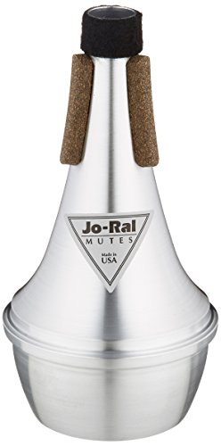 Munhão para Trompete JO-RAL Tpt-1A (Alumínio) Jo-Ral - Abafadores de instrumentos de cobre - alumínio, almofadas de borracha, tonal, proteção