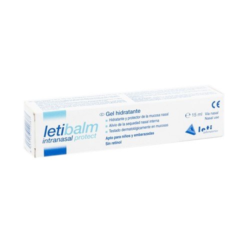Letibalm Nasal Spray 15 ml (1 x 15 ml) Leti - Loção e hidratante - congestão, muco, alergia, infecções