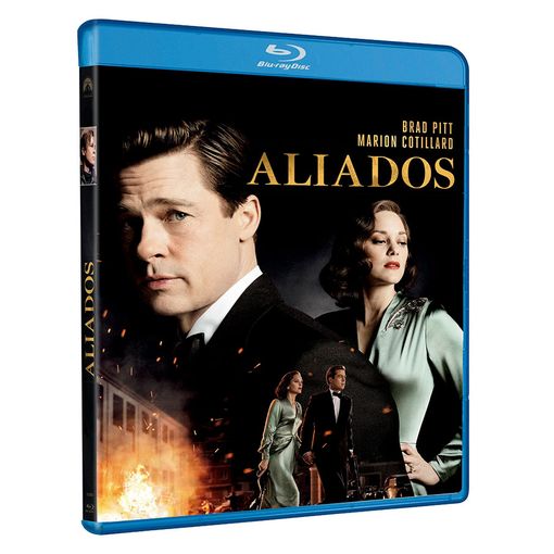 Blu-Ray Aliados (Edição em Espanhol) (Vídeo) PARAMOUNT - Dvds e vídeos - blu-ray, aliados, espanhol, vídeo