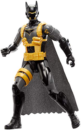 Figura MATTEL Missões da Liga da Justiça Batman Mattel - Bonecos de ação e brinquedo - 30 cm, 11 pontos articulação, anti-gás, acessórios