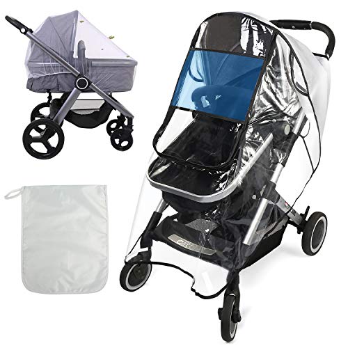 LEADSTAR Proteção contra Chuva Universal para Carrinho de Bebé LEADSTAR - Acessórios de carrinho de bebê - proteção, chuva, universal, carrinho bebé