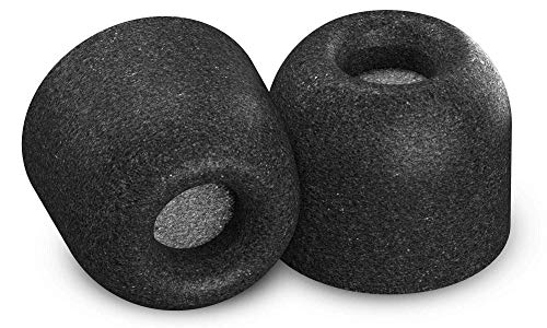Almofada de Ouvido COMPLY TX-200 Isolation Plus (Preto) Comply - Acessórios de fone de ouvido e headset - espuma única, proteção cera, fricção ótima