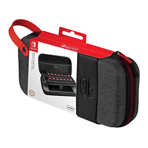 Bolsa Nintendo Switch DELUXE ELITE EDITION Preto PDP - Acessórios para console de jogo portátil - estógo, nintendo, fecho de correr, 14 ranhuras