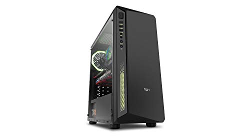 Caixa PC NOX Infinity Atom (ATX Mid Tower - Preto) NOX - Gabinetes de computador de mesa e servidor - ATX, mid tower, preto