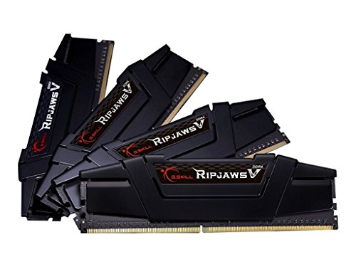 Memória RAM DDR4 G.SKILL RipjawsV 4x16 GB (3200 MHz - CL 16 - Preto) G.Skill - Memória ram - 64 gb, DDR4, 3200 mhz, pc