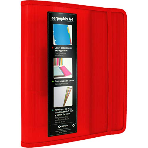 Separador Grafoplás 88200051 | Vermelho (Escrita) Grafoplás - Pastas Organizadoras - separador, grafoplas, vermelho, escrita
