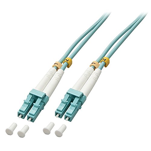 Cabo Fibra Ótica LINDY (LC - 40 m - Azul) Lindy - Cabos de rede - cabo fibra ótica, lindy, lc, azul, conector, comprimento