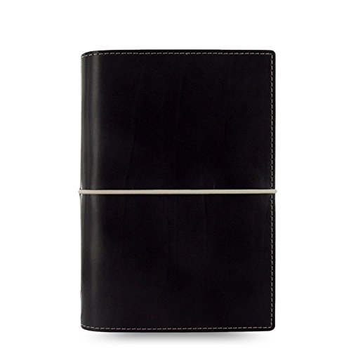 Agenda FILOFAX Domino Personal (Preto - A5 - Quadriculado) AUTRES - Calendários, organizadores e planejadores - quadriculado, separadores, capa de borracha, A5