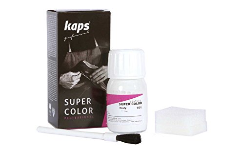 Tinta para Sapatos e Bolsas Caps Supercolor Preto Kaps - Cuidados e ferramentas para calçados - preto, sapatos, bolsas