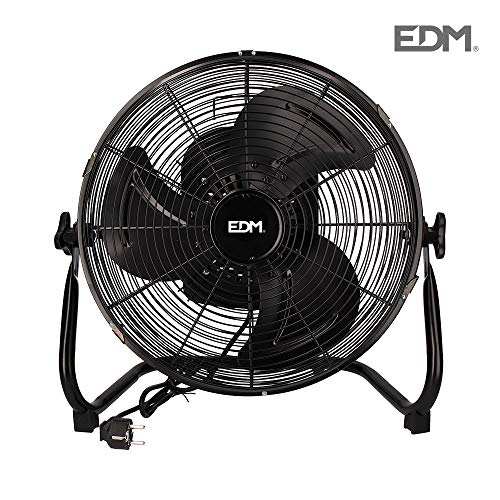 Ventoinha de Chão ECOFAN Industrial (3 velocidades - 70 W) EDM - Ventoinhas de mesa e de pedestal - ventoinha, chão, ecofan industrial, 3 velocidades, 70 W