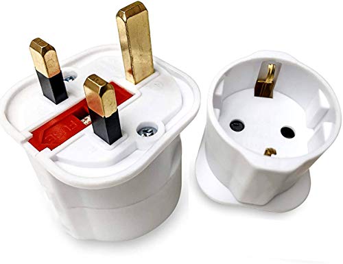 Adaptador de Viagem STARTECH.COM EU2UKWHT (Branco) Keple - Transformadores de voltagem e reguladores - adaptador, viagem, branco