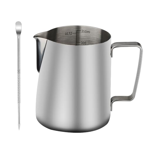 Garrafa Atliberswo 350 ml Jarra Leite Barista Atliberswo - Jarros de espumar - 350 ml, barista, leite