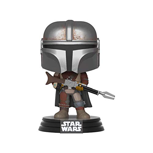 Figura FUNKO POP! Vinyl: Star Wars - MANDALORIAN Funko - Bonecos de ação e brinquedo - star wars, mandalorian, vinil, 9cm