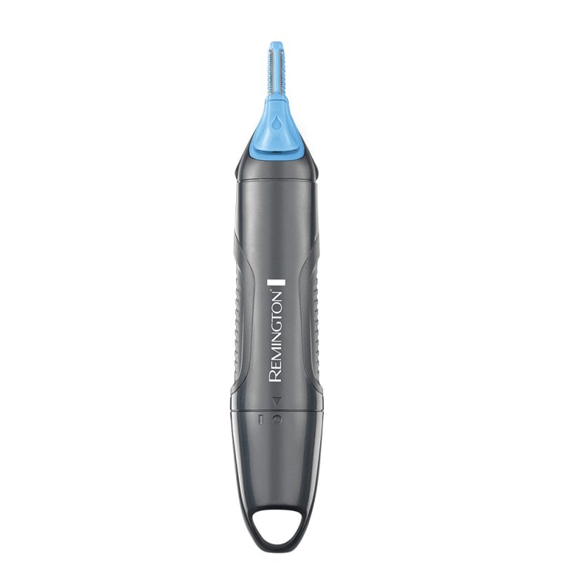 Aparador de Nariz e Orelhas Remington Ne3455 Preto Azul Remington - Barbear e cabelo - resistente ao choque, resistente à água, recarregável, bateria