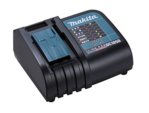 Carregador de Bateria MAKITA DC18SD 1.5Ah Makita - Carregadores de bateria de uso geral - 1.5 ah, 7.2-18 V, preto e azul