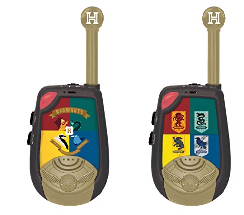 Walkie Talkie LEXIBOOK Harry Potter (Idade Mínima Recomendada: 3 anos) Lexibook - Rádios bidirecionais - conversor de voz, alcance 2 km, botão luminoso, dois canais
