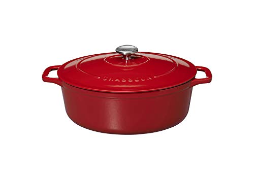 Caçador Redondo Oval 35 Cm Areia Interior INVICTA Chasseur - Fornos holandeses - 35 cm, areia interior, cozinhar, servir