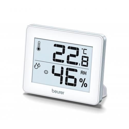 Termómetro e Humímetro BEURER Hm-16 (Branco) Beurer - Previsores do tempo e estações - termómetro, humímetro, beurer hm-16, branco, rendimento do sensor, precisão da medição