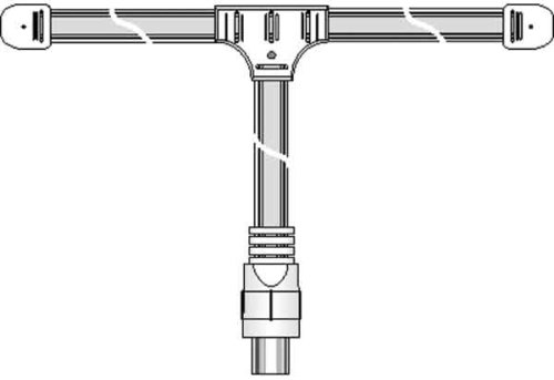Antena E+P FM DUAL (Dual - 42 dB - 1.8m) e+p - Antenas - antena, e+p, fm dual, dual, 42 db, 1.8m