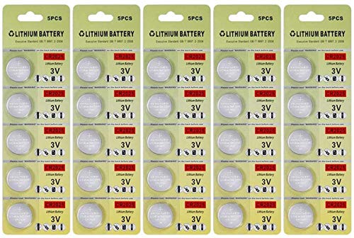 Pilhas Não Recarregáveis BLUESKY CR2025 (25 unidades) Fortune - Baterias de uso geral - ion-lítio, 200 mAh, 3V, CR2025