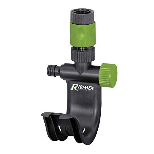 Suporte para mangueira de água RIBIMEX pra/dv.9113 RIBIMEX - Acessórios e válvulas para mangueira de jardim - plástico, 2,5 m, gancho, 20 mm