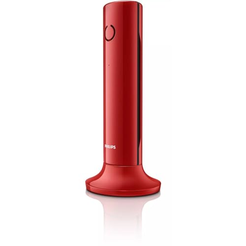 Telefone sem fio PHILIPS M4501R/34 Vermelho Philips - Telefones de conferência - sem fio, vermelho, philips