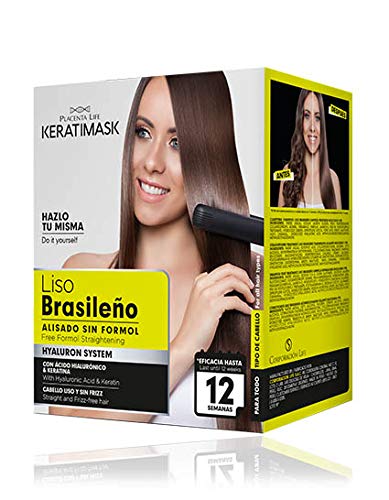 Kit de Alisamento BE NATURAL Brasileiro (50 ml) Be Natural - Permanentes e alisadores de cabelo - alisamento, 50 ml, 3 passos, proteção